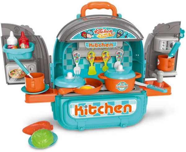 Игровой набор Кухня в чемоданчике 2 в 1 PITUSO