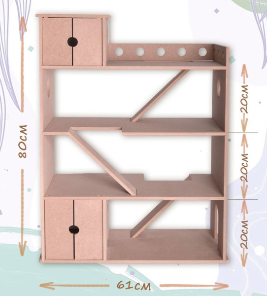 Автопарковка с вертолетной площадкой без окрашивания PeMa kids