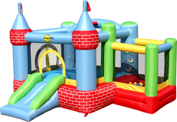 Надувной батут с горкой ЦИТАДЕЛЬ Happy Hop