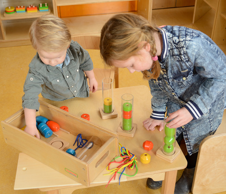 Набор крупных бусин Шнуровка Masterkids