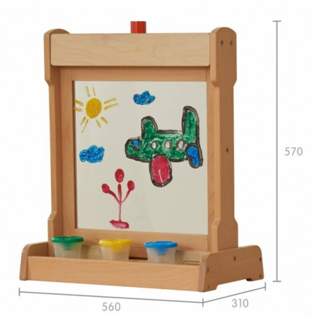 Мольберт настольный 2 в 1 Masterkids