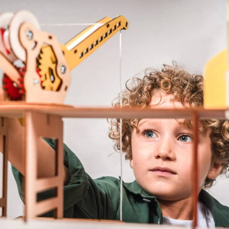 Парковка деревянная с краном M-WOOD