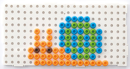 Мозаика Чудо-горошины, 180 элементов Weplay