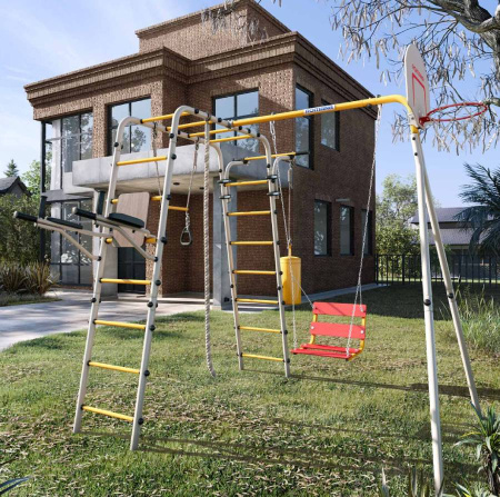 Дачный комплекс Fitness + качели ЦЕПНЫЕ