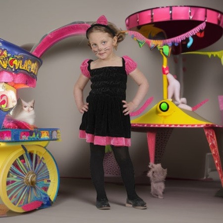 Маленькая кошечка, рост 98 Widmann