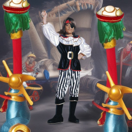 Пират, рост 128 Widmann