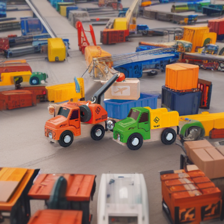 Грузовая техника, 3 штуки Woody