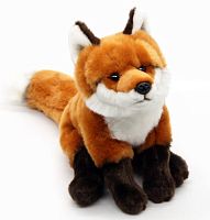 Игрушка мягкая Лиса сидящая 26 см LEOSCO