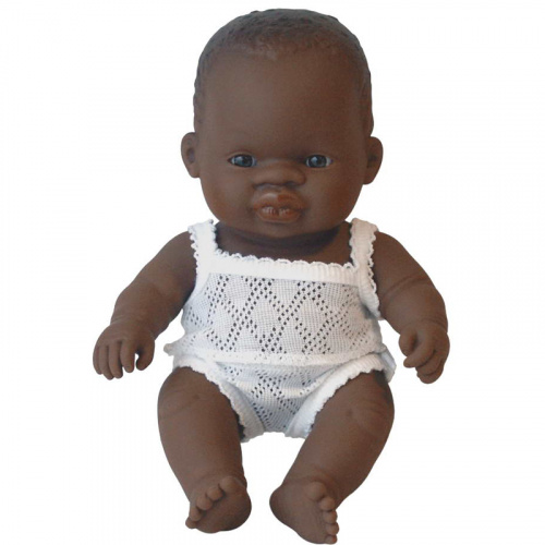 Кукла Девочка африканка 21 см