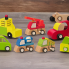 Машинки деревянные СТРОИТЕЛЬСТВО-1, 3 шт. Woody