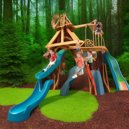 Игровой комплекс Лесная крепость