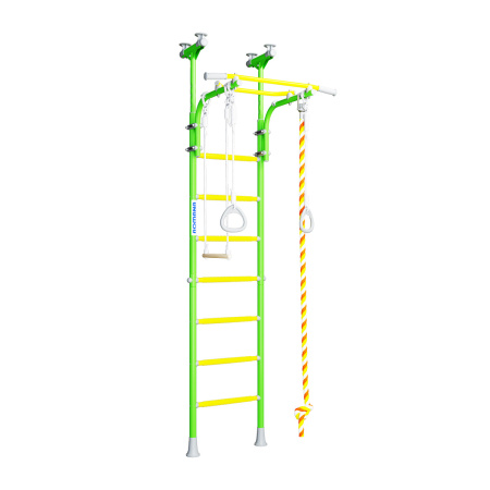 Шведская стенка детская R5 зеленое яблоко