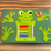 Панель-бизиборд Лягушка-счеты