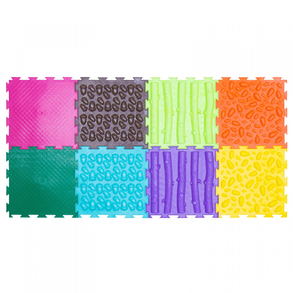 Модульный коврик ОРТОДОН Набор № 8 Лесная тропинка