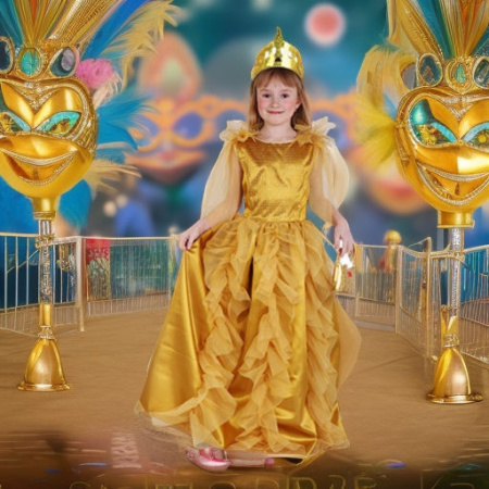 Принцесса золотая, рост 128 Lipta TDP