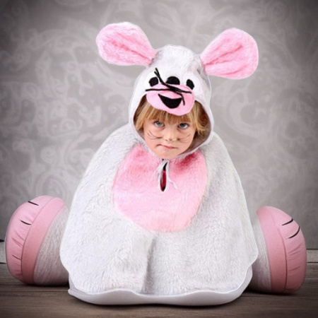 Мышка серая меховая, рост 98 Lipta TDP