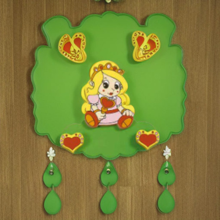 Вешалка настенная ПРИНЦЕССА, 2 крючка Arance