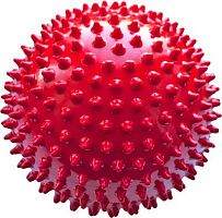 Мяч мягкий массажный ЕЖИК 18 см, красный Альпина Пласт
