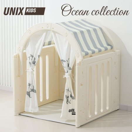 Домик UNIX Kids Ocean Океан серый