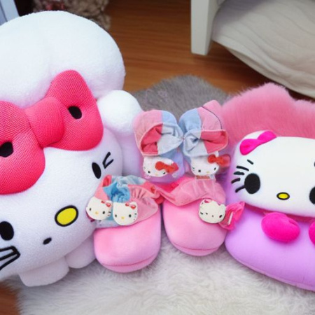 Тапочки-погремушки ХЕЛЛО КИТТИ Simba