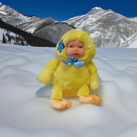 Плюшевый малыш-утенок Halley