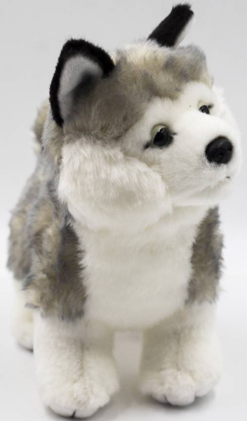 Игрушка мягкая Хаски стоящая 23 см LEOSCO