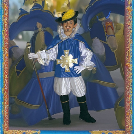 Мушкетер синий, рост 128 Widmann