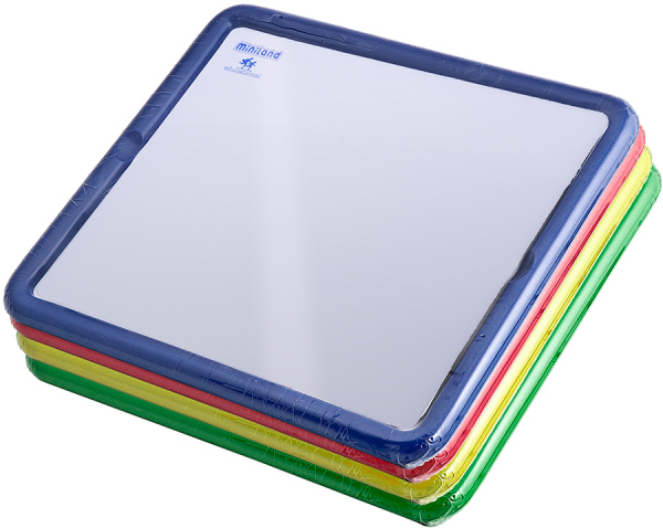 Доска магнитная двухсторонняя для рисования 30х26 см, 4 штуки Miniland