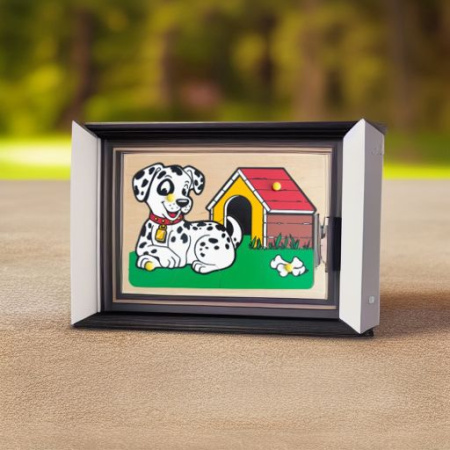 Рамка-вкладыш Собачка с будкой ЛЭМ