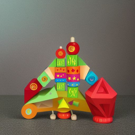 Пирамидка ГЕОМЕТРИЯ Краснокамская игрушка