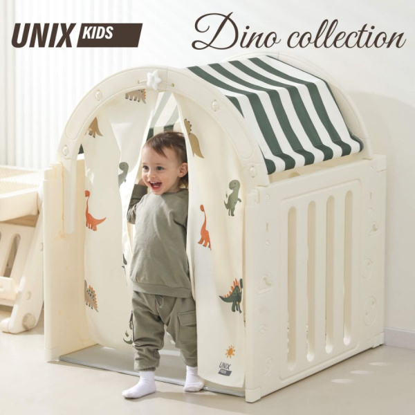 Домик UNIX Kids Dino Дино зеленый