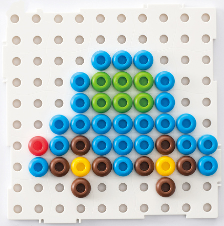 Мозаика Чудо-горошины, 180 элементов Weplay