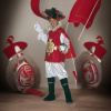 Мушкетер красный, рост 140 Widmann