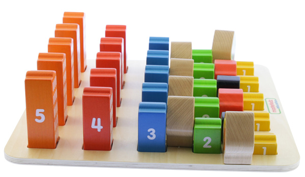 Панель настольная  Маленький город, 33 детали Masterkids