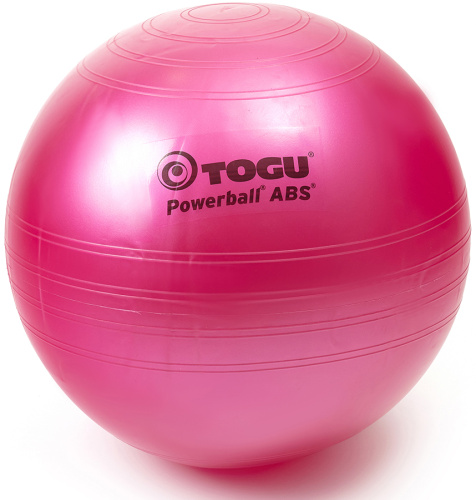Гимнастический мяч TOGU ABS Powerball 55 см розовый