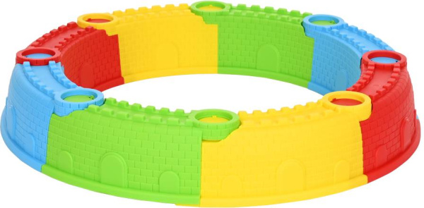 Песочница составная Песочный замок с аксессуарами Pilsan