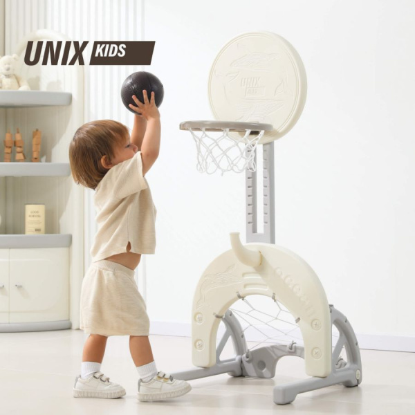 Баскетбольная стойка UNX Kids Ocean Океан серый