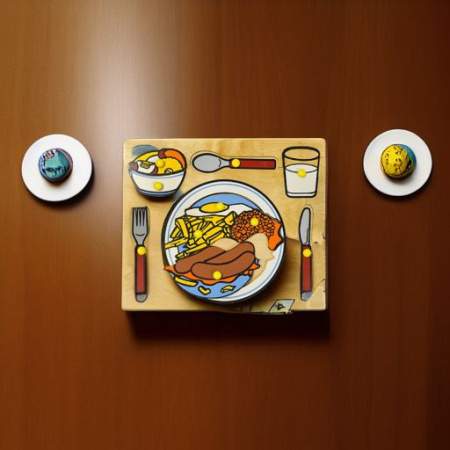 Рамка-вкладыш Сервировка стола ЛЭМ