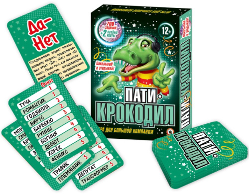Карточная игра Пати-Крокодил Русский стиль