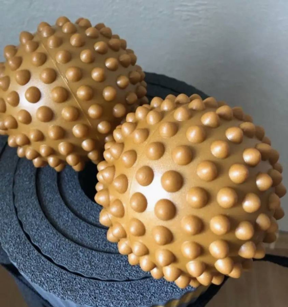 Массажные миофасциальные мячи Slings in Motion 10 см, 2 штуки