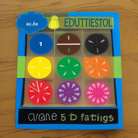 Образовательный набор Дроби.Круги