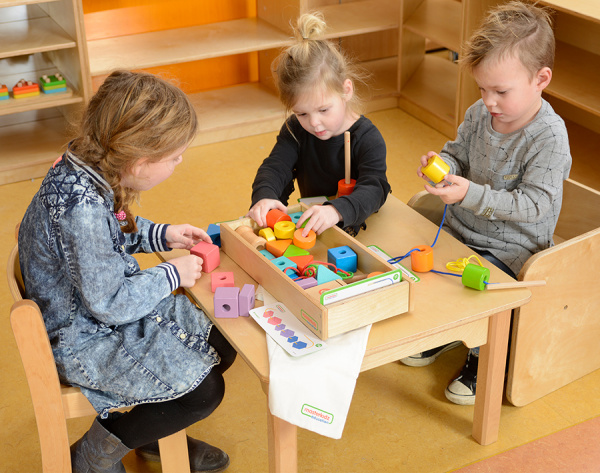 Игра-сортировка Шнуровка Бусы (Набор 2) Masterkids