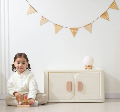 Шкафчик с дверцами UNIX Kids Small locker Camel