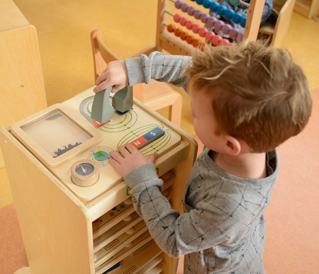 Панель настольная Магнитизм Masterkids