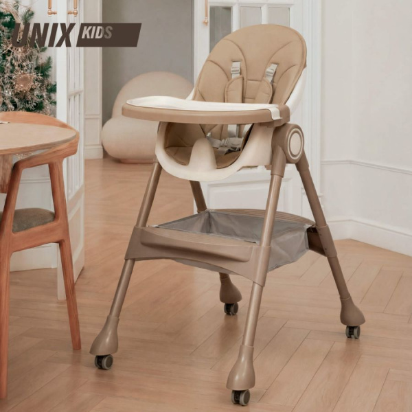 Стул для кормления UNIX Kids Classic Классик бежевый