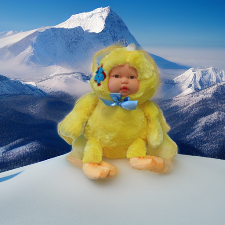 Плюшевый малыш-утенок Halley