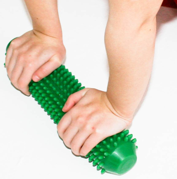 Валик с шипами большой 26х6 см, 1 штука Тех-пласт