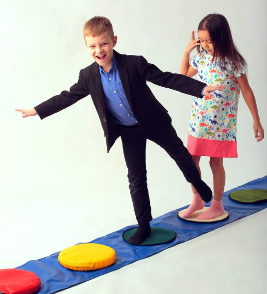 Сенсорная тропа 5 кругов (с наполнителем) Romsens