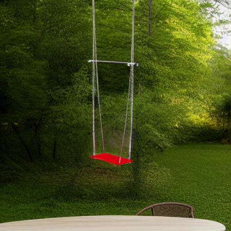 Качели подвесные фанерные