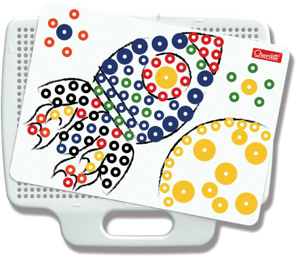 Мозаика Pixel Evo 10, 15, 20 мм 160 деталей Quercetti